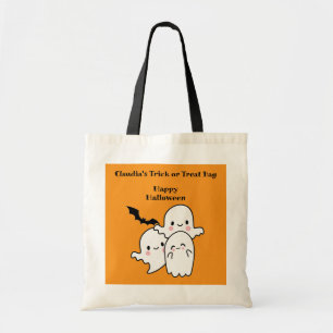 Tote Bag Happy Halloween TRICK ou TREAT Personnaliser