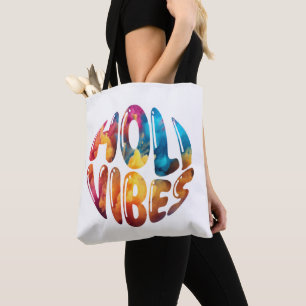 Tote Bag Happy Holi Vibes Hands Hindu Holi Festival Cadeaux