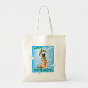 Tote Bag Happy Howlidays Belge Malinois