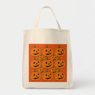 Tote Bag Happy Jack o Lantern