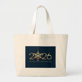 Tote Bag-Happy New Year 2026  Jumbo Stoffbeutel