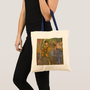 Tote Bag Harlequin et Columbine par Edgar Degas Art ancien