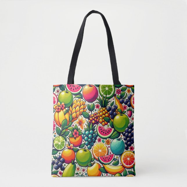 Tote Bag Harmonie fruitée : Symphonie de la générosité de l (Devant)