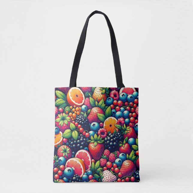 Tote Bag Harmonie fruitée : Symphonie de la générosité de l (Devant)