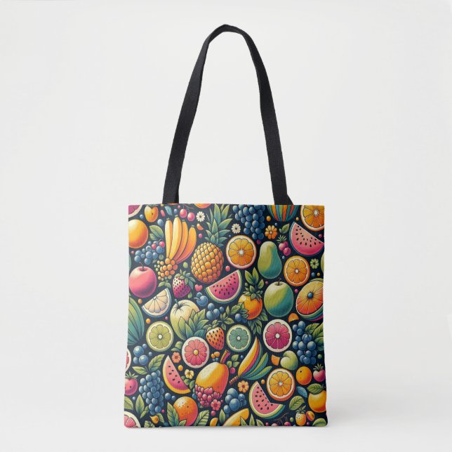 Tote Bag Harmonie fruitée : Symphonie de la générosité de l (Devant)