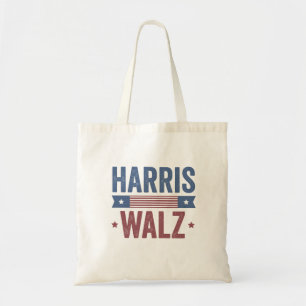 Tote Bag Harris Walz 2024 Election Kamala Tim Waltz America