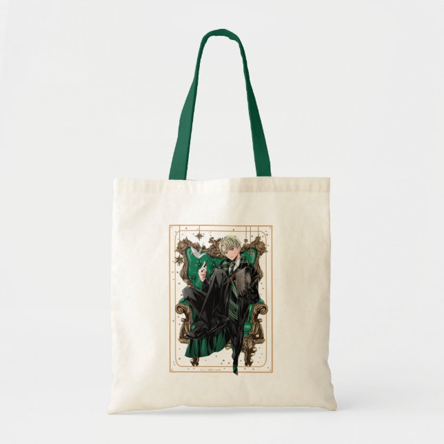 Tote Bag HARRY POTTER™ | Anime Draco Malfoy Assis (Devant)