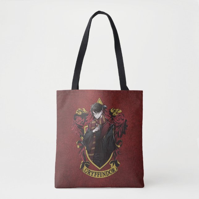 Tote Bag HARRY POTTER™ | Anime HARRY POTTER™ Crest (Devant)