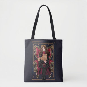 Tote Bag HARRY POTTER™   Anime Hermione Granger assis