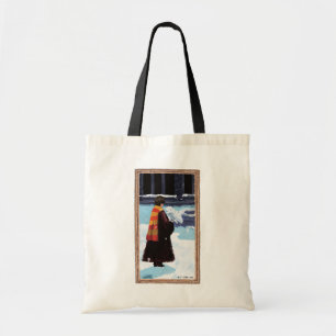 Tote Bag HARRY POTTER™ et Hedwig dans la cour de HOGWARTS™