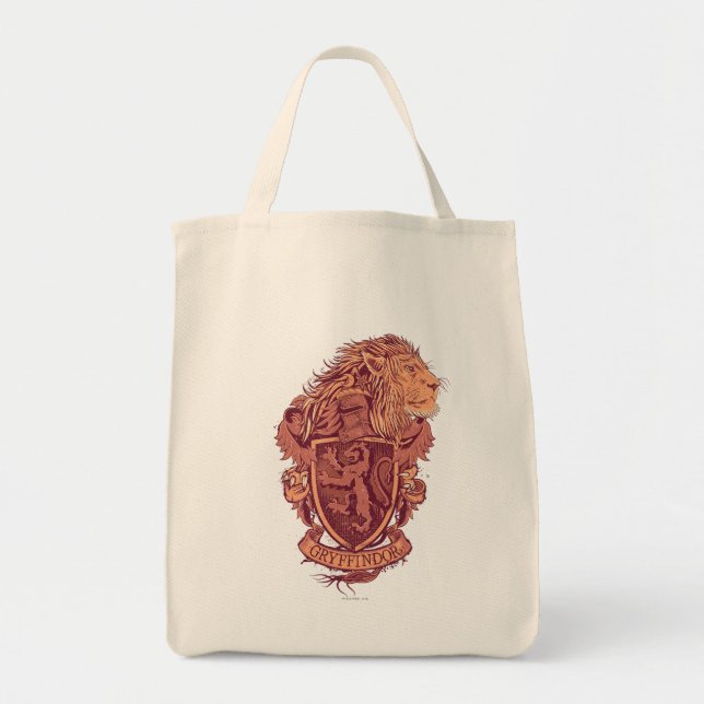 Tote Bag Harry Potter | Gryffindor Lion Crest (Devant)