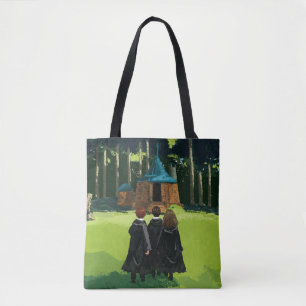 Tote Bag HARRY POTTER™, Ron, & Hermione à Hagrid's Hut