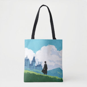 Tote Bag HARRY POTTER™ Surplombant le château HOGWARTS™