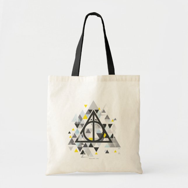 Tote Bag Harry Potter | Symbole géométrique des Reliques de (Devant)