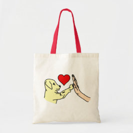 Tote Bag Haut chiot cinq