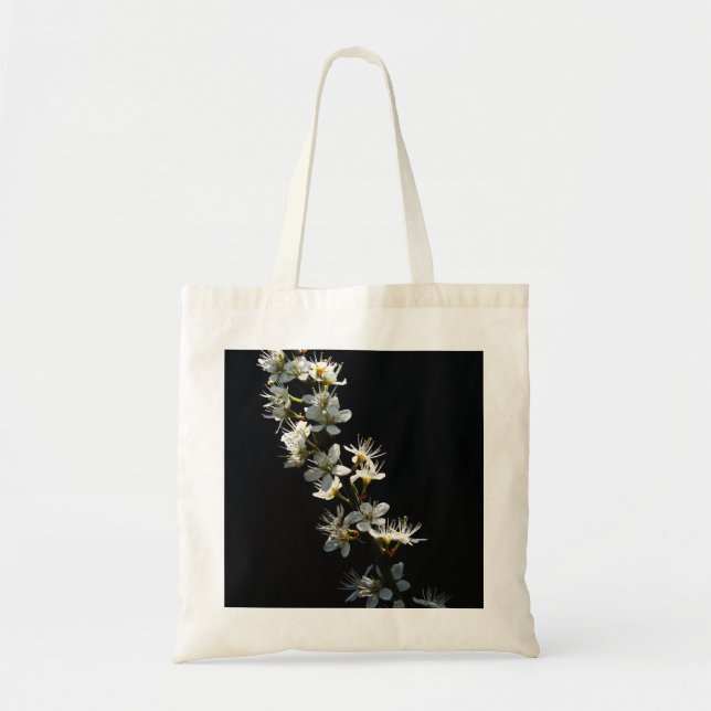 Tote Bag Hawthorn Flowers bti (Devant)