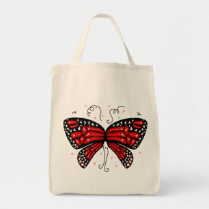 Tote Bag Heart Wings