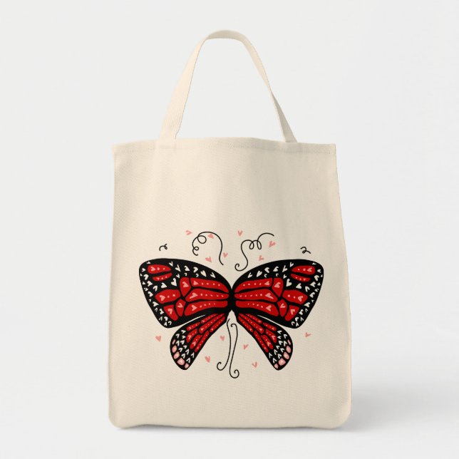 Tote Bag Heart Wings (Devant)