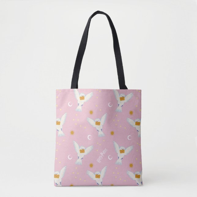 Tote Bag Hedwig Pink Solstice Pattern (Devant)