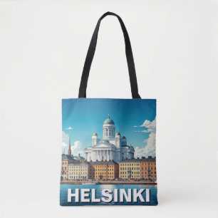 Tote Bag Helsinki Finlande Voyages