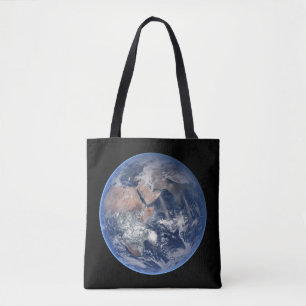 Tote Bag Hémisphère Est Sur La Planète Terre.