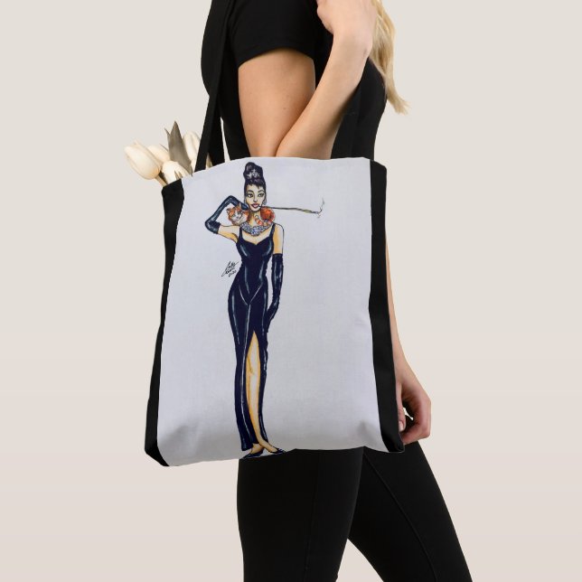 Tote Bag Hepburn au Fourre-tout de Tiffany (De près)