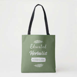Tote Bag herboriste instruit