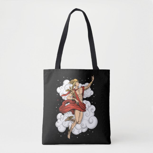Tote Bag Hermes de Dieu grec (Devant)