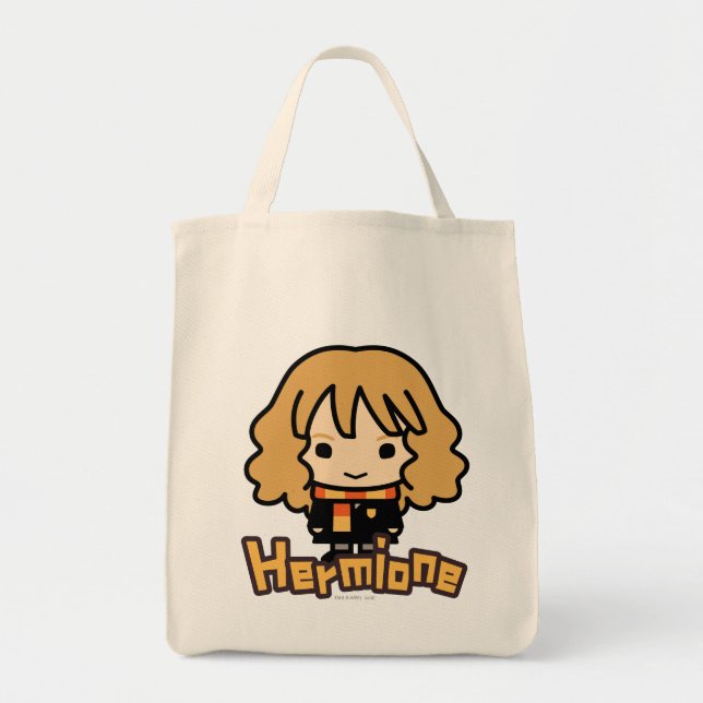 Tote Bag Hermione Granger personnage de dessin de personnag (Devant)