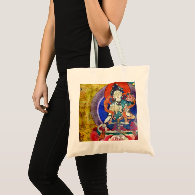 Tote Bag Héruka, Bouddha, Tibet - No 3 (Sac fourre-tout) (Devant (produit))