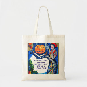 Tote Bag Heure d'Halloween tombée