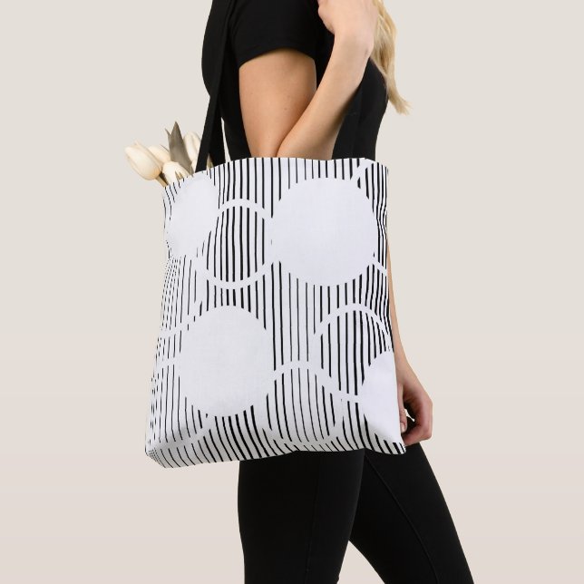 Tote Bag Hexagone de Lined (De près)
