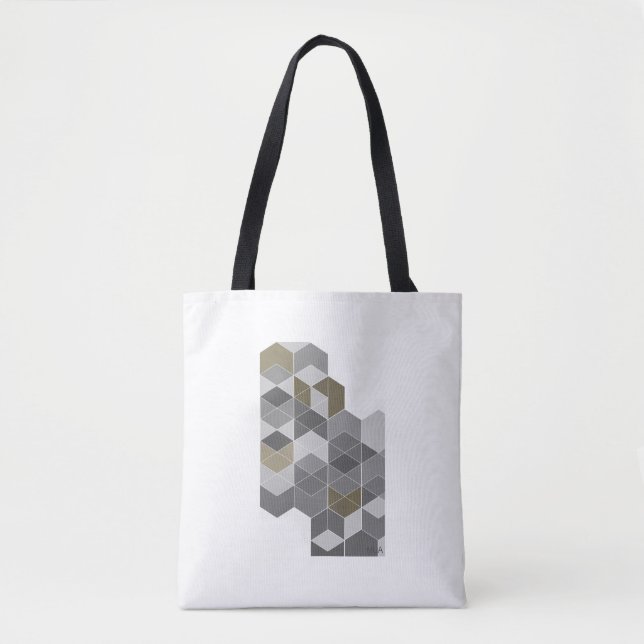 Tote Bag Hexagons M'Ont Béni Totes (Devant)