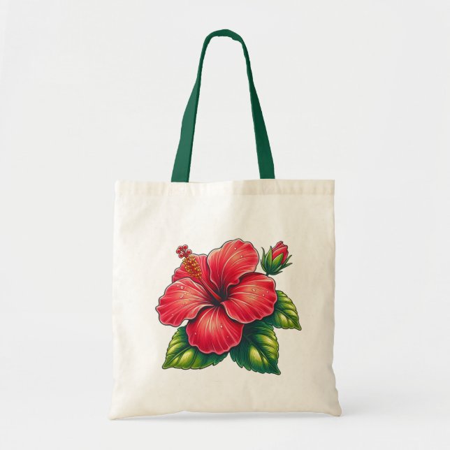 Tote Bag Hibiscus (Devant)