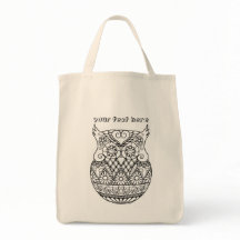 Hibou de bébé dans l'art Personalizable de