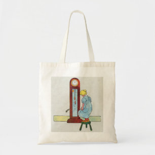 Tote Bag Hickory, Dickory, Dock Mother Goose Nursery Rhyme