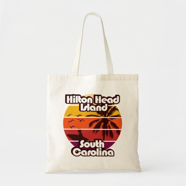 Tote Bag Hilton Head Island Caroline du Sud (Devant)
