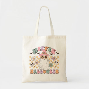 Tote Bag Hippie Halloween