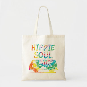 Tote Bag Hippie Soul Aquarelle Hippie Camper Cadeau