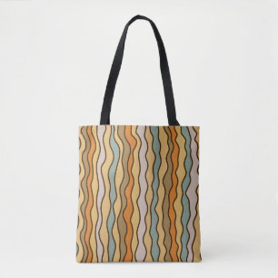 Tote Bag Hippie Trippie Super bande verticale les années 70