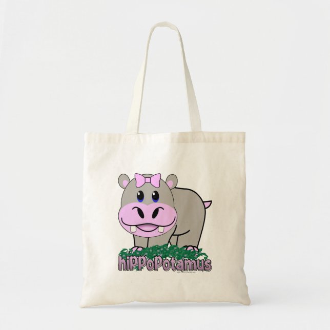 Tote Bag Hippopotame (Devant)