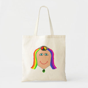 Tote Bag Hippy Smile