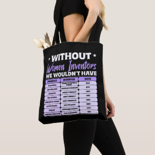 Tote Bag Histoire des femmes inventrices, journée internati