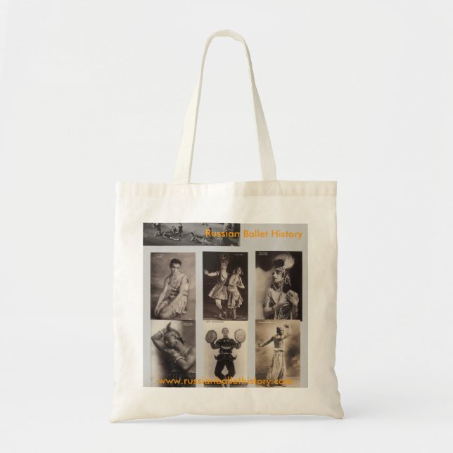 Tote Bag Histoire russe Fourre-tout de ballet (Devant)