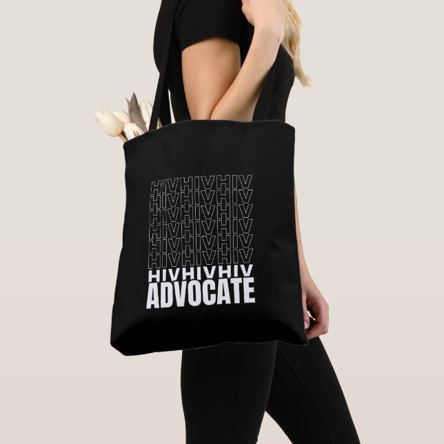 Tote Bag HIV HIV HIV HIV HIV HIV Advocate (De près)