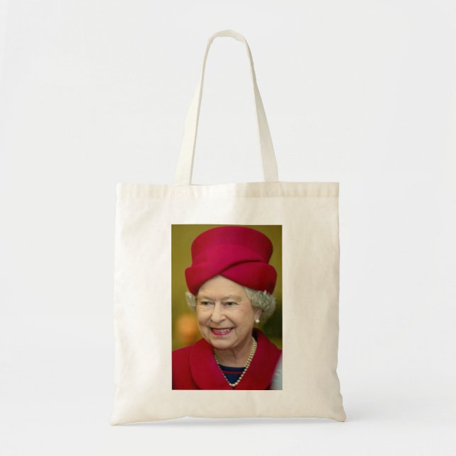 Tote Bag HM Queen Elizabeth II Platinum Jubilee (Devant)