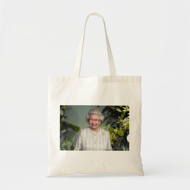 Tote Bag HM Queen Elizabeth II Platinum Jubilee (Devant)