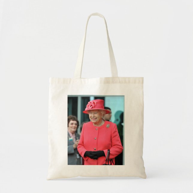 Tote Bag HM Queen Elizabeth II Warrington 2012 Professionne (Devant)