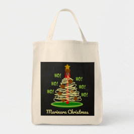 Tote Bag Ho ! Ho ! Ho ! Arbre de Noël Marinara
