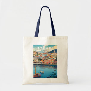 Tote Bag Hobart Australie Voyage Art Vintage
